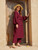 Fifth Avenue Women's Georgette Long Coat and Pants Set - FAWGTPS6