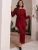 Fifth Avenue Women's Georgette Peplum Top and Pants Set - FAWGTPS20