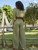 Fifth Avenue Women's Georgette Front Overlap Top and Pants Set - FAWGTPS21