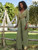 Fifth Avenue Women's Georgette Front Overlap Top and Pants Set - FAWGTPS21