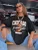 Fifth Avenue DIFT469 Oversized Chicago Printed T-Shirt - Black