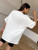 Fifth Avenue DIFT477 Oversized Los Angeles Printed T-Shirt - White