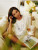 Fifth Avenue DIFT496 Oversized Figure Printed T-Shirt - White
