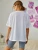 Fifth Avenue DIFT540 You Go Girls Printed T-Shirt - White