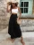 Fifth Avenue Women's Elastic Wide Waist Detail Wide Leg Pants FAWLP23
