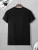Fifth Avenue Space Moon Printed MIFT31 T-Shirt - Black