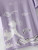 Fifth Avenue Wave Printed MIFT51 T-Shirt - Purple