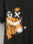 Fifth Avenue Face Graffiti Printed MIFT56 T-Shirt - Black