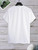 Fifth Avenue Big Pin Printed MIFT63 T-Shirt - White