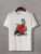 Fifth Avenue Japanese Wave Printed MIFT69 T-Shirt - White