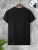 Fifth Avenue Crane Pocket Printed MIFT73 T-Shirt - Black