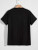 Fifth Avenue Horse Printed MIFT74 T-Shirt - Black