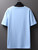 Fifth Avenue Butterfly Printed MIFT109 T-Shirt - Light Blue