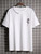 Fifth Avenue Floral and Text Printed MIFT111 T-Shirt - White