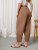 Fifth Avenue Women's Wide Leg Pocket Crop Detail Pants FAWLP42