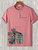 Fifth Avenue Cuty Text Printed MIFT137 T-Shirt - Pink