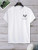 Fifth Avenue Butterfly Text Printed MIFT145 T-Shirt - White