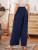 Fifth Avenue Women's Side Slit Wide Leg Detail Pants FAWLP58