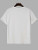 Fifth Avenue Multi Color Dragon Printed MIFT198 T-Shirt - White