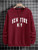 Fifth Avenue Mens Printed Sweatshirt MIFT262 - Maroon