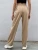 Fifth Avenue Women's Elastic Wide Leg Cargo Pocket Detail Pants FAWLP65