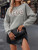 Fifth Avenue DIFT701 Texas Printed Sweatshirt - Grey