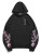 Fifth Avenue Printed Hoodie MIFT266 - Black