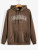 Fifth Avenue Printed Hoodie MIFT267 - Brown