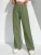 Fifth Avenue Women's Elastic Wide Leg Detail Pants FAWLP72