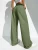 Fifth Avenue Women's Elastic Wide Leg Detail Pants FAWLP72