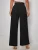 Fifth Avenue Women's Elastic Wide Leg Pocket Detail Pants FAWLP74