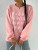 Fifth Avenue DIFT705 Howdy Printed Sweatshirt - Pink
