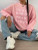 Fifth Avenue DIFT705 Howdy Printed Sweatshirt - Pink
