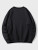 Fifth Avenue DIFT714 Don't Follow In Footsteps Printed Sweatshirt - Black