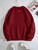 Fifth Avenue DIFT721 Anti Social Printed Sweatshirt - Maroon