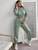 Fifth Avenue WTPS33 Elastic Waist Detail Sweatshirt and Jogger Pants Set