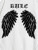 Fifth Avenue Front Back Printed Hoodie MIFT287 - White