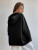 Fifth Avenue DIFT738 Boston Print Zip Hoodie - Black