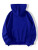 Fifth Avenue DIFT740 Butterlfy Print Zip Hoodie - Royal Blue