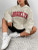 Fifth Avenue DIFT744 Brooklyn Print Hoodie - Cream