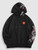 Fifth Avenue Printed Hoodie MIFT290 - Black