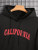 Fifth Avenue Printed Hoodie MIFT306 - Black
