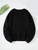 Fifth Avenue DIFT764 Shhh No One Cares Printed Sweatshirt - Black