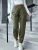 Fifth Avenue Women's Elastic Waist Cargo Pocket Detail Pants FAWLP78