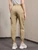 Fifth Avenue Women's Elastic Waist Cargo Pocket Detail Pants FAWLP81