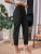 Fifth Avenue Women's Elastic Waist Tie Waist Detail Pants FAWLP85