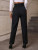Fifth Avenue Women's Elastic Waist Tie Waist Detail Pants FAWLP86