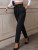 Fifth Avenue Women's Elastic Waist Tie Waist Detail Pants FAWLP86