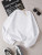 Fifth Avenue DIFT779 Floral Text Printed Sweatshirt - White