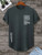 Fifth Avenue Text Printed MIFT351 AOKI Dip Hem T-Shirt - Charcoal